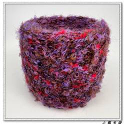 一剪梅羊毛圈(50447-18紫花紅) 100g/球